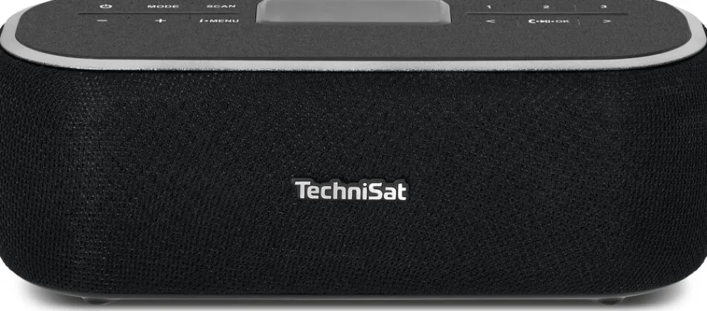 Technisat DIGITRADIO BT 1 | Bluetooth-Lautsprecher mit DAB+, UKW, Akku | schwarz Best