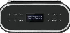 Technisat DIGITRADIO BT 1 | Bluetooth-Lautsprecher mit DAB+, UKW, Akku | schwarz Best