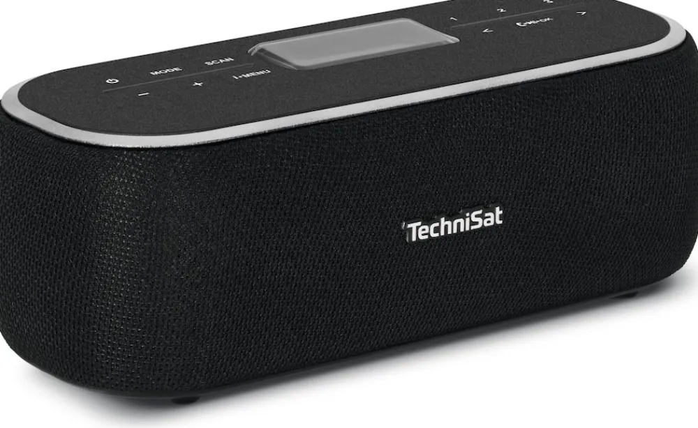 Technisat DIGITRADIO BT 1 | Bluetooth-Lautsprecher mit DAB+, UKW, Akku | schwarz Best
