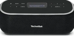 Technisat DIGITRADIO BT 1 | Bluetooth-Lautsprecher mit DAB+, UKW, Akku | schwarz Best