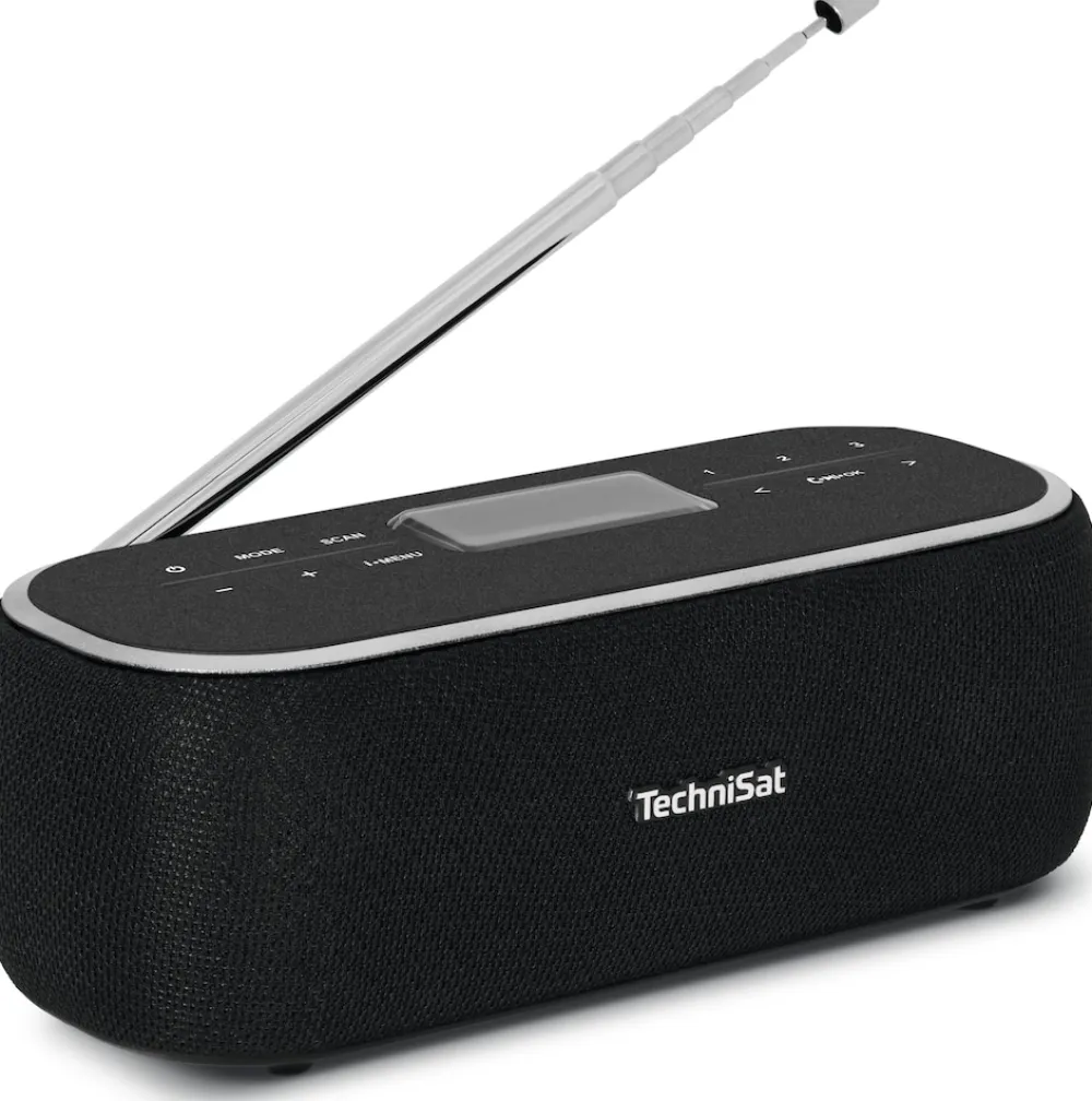 Technisat DIGITRADIO BT 1 | Bluetooth-Lautsprecher mit DAB+, UKW, Akku | schwarz Best