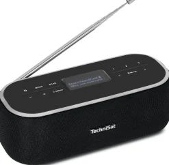 Technisat DIGITRADIO BT 1 | Bluetooth-Lautsprecher mit DAB+, UKW, Akku | schwarz Best