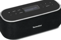 Technisat DIGITRADIO BT 1 | Bluetooth-Lautsprecher mit DAB+, UKW, Akku | schwarz Best
