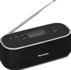 Technisat DIGITRADIO BT 1 | Bluetooth-Lautsprecher mit DAB+, UKW, Akku | schwarz Best