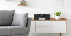 DIGITRADIO 3 | DAB+/UKW/CD-Stereoradio, Bluetooth & MP3 weiß ^ Technisat Discount