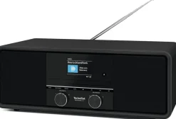 Technisat DIGITRADIO 330 - DAB+/UKW 10W Radio mit CD, Bluetooth, Fernbedienung schwarz weiß New