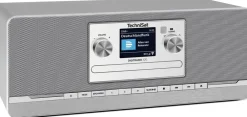 Technisat DIGITRADIO 320 - 10W DAB+/UKW Radio mit CD, Bluetooth, Fernbedienung silber Online