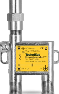 Fernspeiseweiche FW1 | Zum Fernspeisen von LNB's oder Verstärkern ^ Technisat Sale