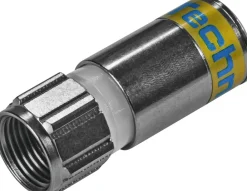 F-Kompressionsstecker 4.9 |  für RG6-Koaxialkabel 1.0/4.6 | 100 Stk. ^ Technisat Hot
