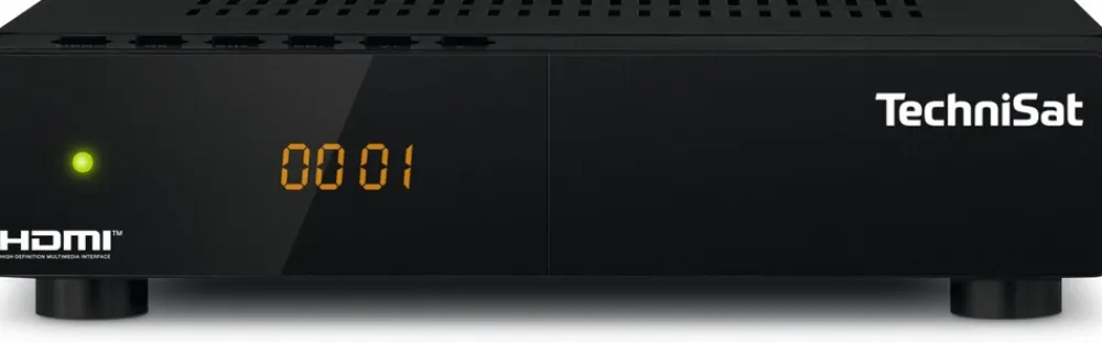 Technisat HD-S 210 – Kompakter HD SAT-Receiver (DVB-S/S2, HDMI, USB Mediaplayer) Clearance