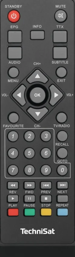 Technisat HD-S 210 – Kompakter HD SAT-Receiver (DVB-S/S2, HDMI, USB Mediaplayer) Clearance