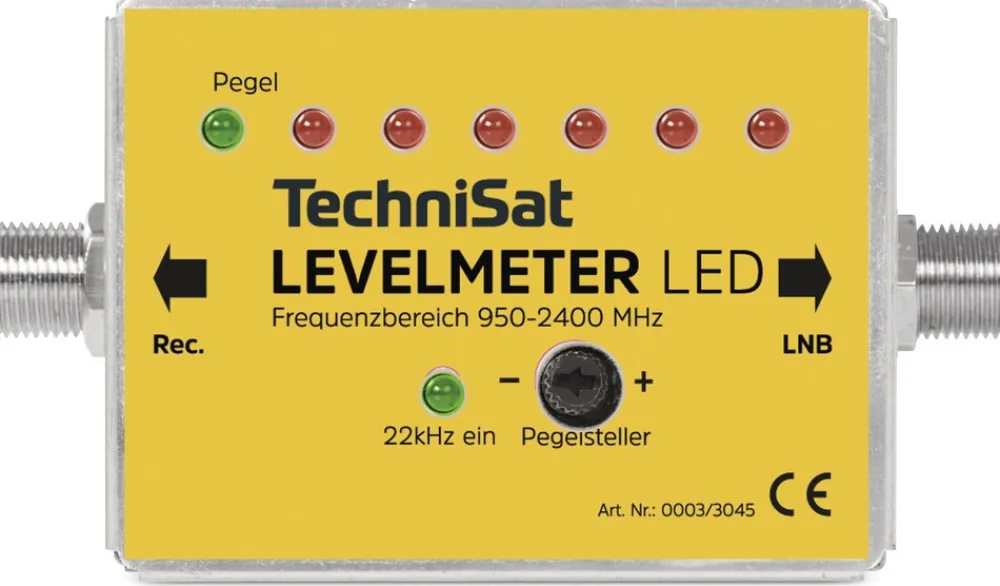 Technisat Levelmeter LED | LED-Pegelanzeige zu Einstellung der Satellitenantenne Online