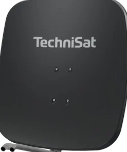 Technisat SATMAN 65 PLUS, 65 cm SAT-Spiegel ohne LNB (für UNYSAT LNB) schiefergrau