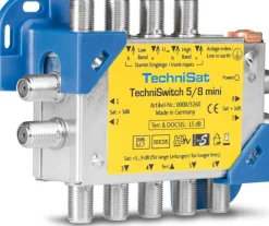 Technisat TECHNISWITCH 5/8 MINI | Multischalter / Satverteiler für 8 Teilnehmer Best