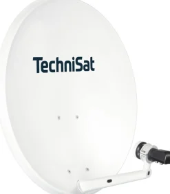 Technisat TECHNITENNE 70 mit Quattro-Switch-LNB 4 Teilnehmer 1 Satellit lichtgrau Online