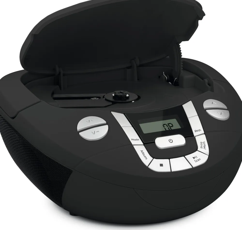 Viola CD-1 | Boombox mit Bluetooth, Batteriebetrieb & CD-Player ^ Technisat Best