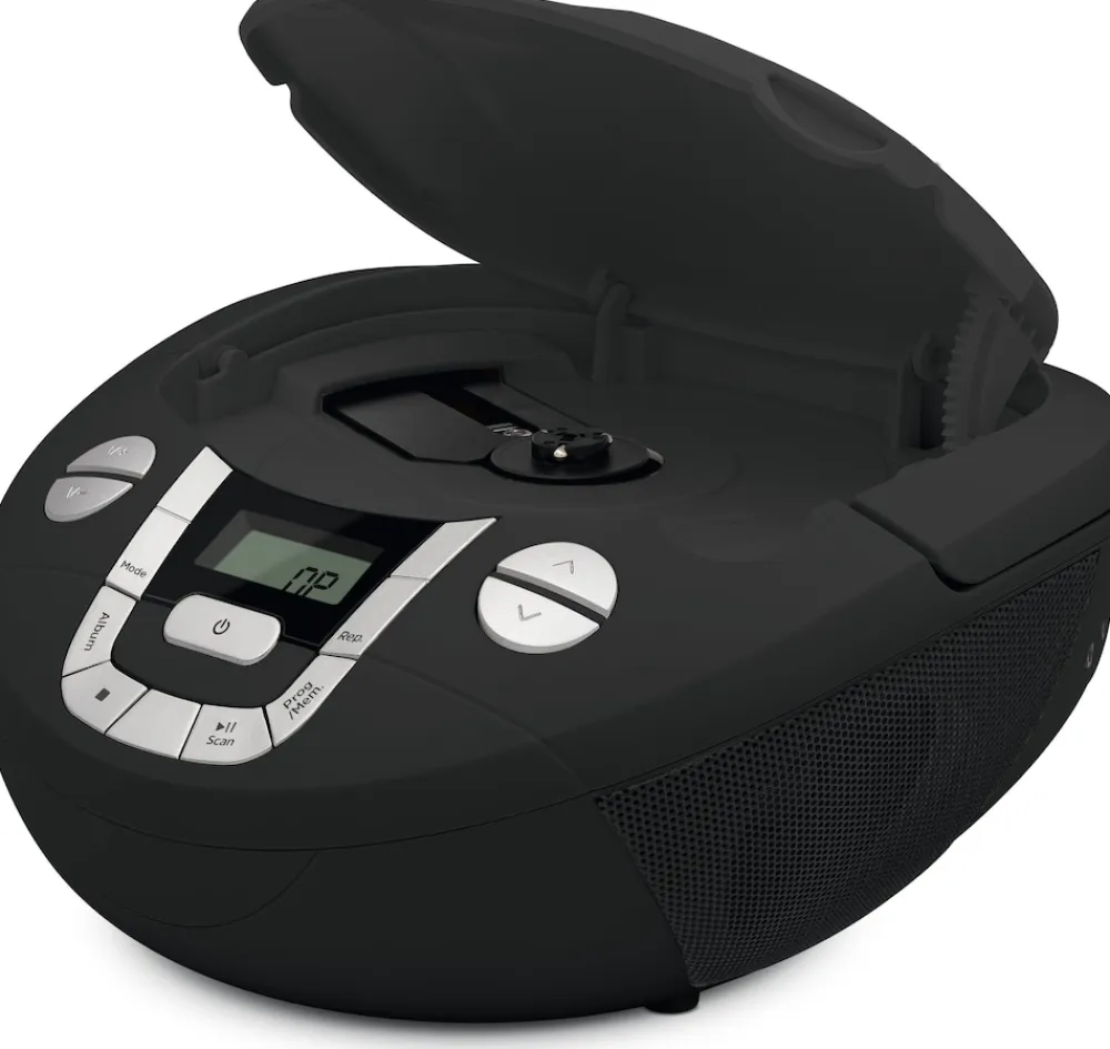 Viola CD-1 | Boombox mit Bluetooth, Batteriebetrieb & CD-Player ^ Technisat Best