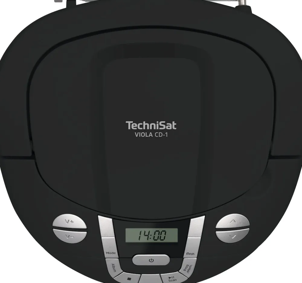 Viola CD-1 | Boombox mit Bluetooth, Batteriebetrieb & CD-Player ^ Technisat Best