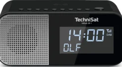 Technisat VIOLA CR 1 | DAB+ und UKW Radiowecker mit Wireless Charging | schwarz New