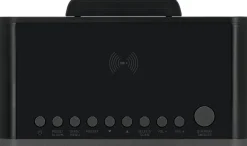 Technisat VIOLA CR 1 | DAB+ und UKW Radiowecker mit Wireless Charging | schwarz New