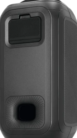 Technisat WUMMSBOX | Bluetooth Lautsprecher mit Akku, Subwoofer und Lichteffekt New