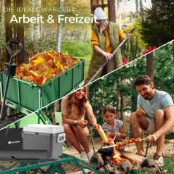 ® Bollerwagen, mit klappbaren Seitenwänden, leichtgängige Lenkachse mit gepolstertem Griff, Belastbarkeit 550 kg ^ TecTake Online