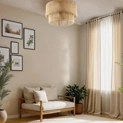 ® Deckenleuchte , Boho-Stil, Stahlgestell, 45 x 25 cm ^ TecTake Best