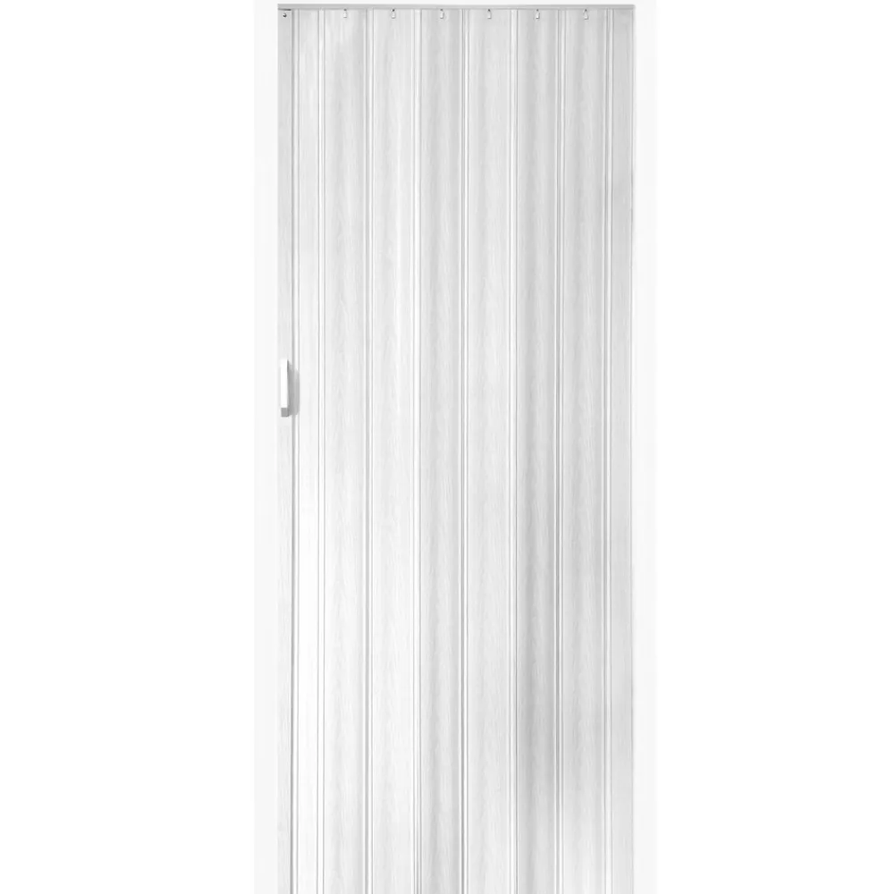 ® Falttür, Doppelwandprofil mit Schiebegriff, mit Magnetverschluss, 80 x 203 cm ^ TecTake Best