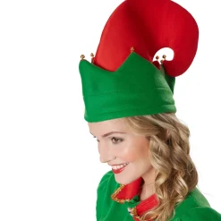 TecTake ® Frauenkostüm Fleißige Weihnachtselfe Best