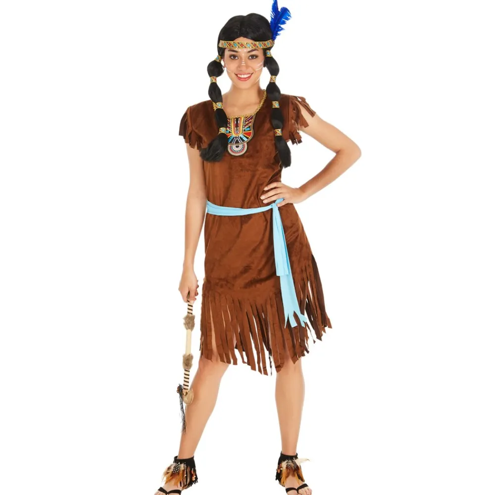 ® Frauenkostüm Indianerin Phoenix ^ TecTake Hot