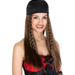 TecTake ® Frauenperücke Piratenbraut