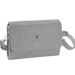 TecTake ® Handtasche Edelweißkönigin grau Hot