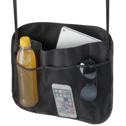 ® Hängeliege mit Gestell, großes Sonnendach mit UV-Schutz, ergonomisch, 195 x 132 x 197 cm, mit Seitentasche ^ TecTake Best