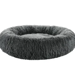 TecTake ® Hundebett, rund mit langem Plüsch, rutschfeste Unterseite, waschbar Hot
