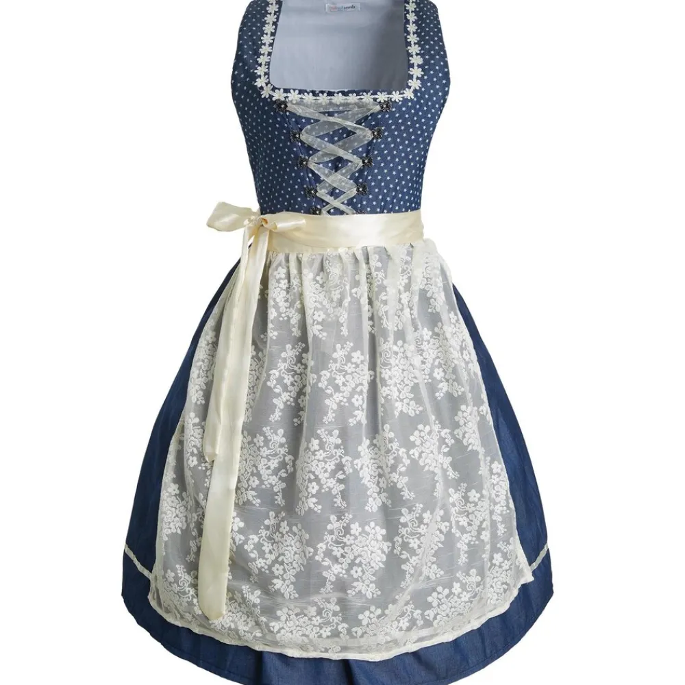 TecTake ® Midi-Dirndl Kleinwalsertal Modell 2 Hot