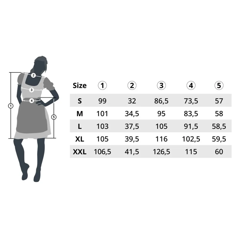 TecTake ® Mini-Dirndl Burgau Modell 2 Hot