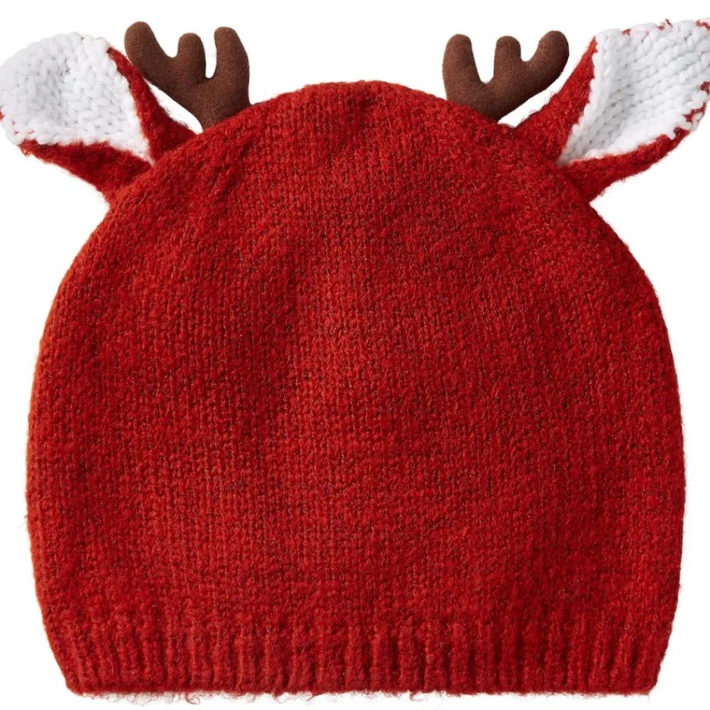 TecTake ® Rentier-Mütze rot Hot