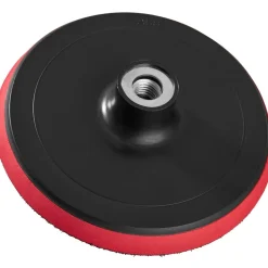 TecTake ® 6-teiliges Polierschwamm-Set, 5 Polierschwämme 150 mm, gegen Mikrolackunebenheiten, Befestigung mit Klettverschluss New