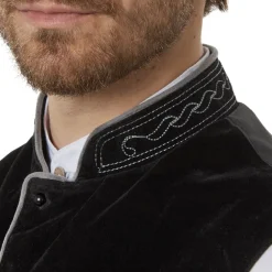 TecTake ® Trachtenweste Noah schwarz,50 Clearance
