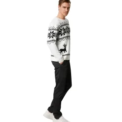 ® Weihnachtspullover Winterland weiß-schwarz ^ TecTake Online