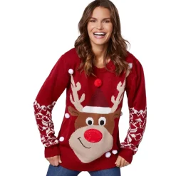 ® Weihnachtspullover Rudi Rentier ^ TecTake Online