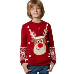 TecTake ® Weihnachtspullover Rudi Rentier für Kinder Online