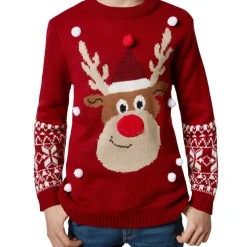 TecTake ® Weihnachtspullover Rudi Rentier für Kinder Online
