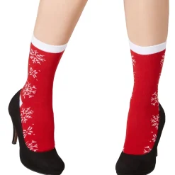TecTake ® Weihnachtssocken mit Eisblumen-Motiv Outlet