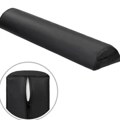TecTake ® 3 Zonen Massageliege-Set, Breite 60 cm, Polsterung 5 cm, mit Aluminiumgestell, 210 x 95 x 89 cm schwarz New