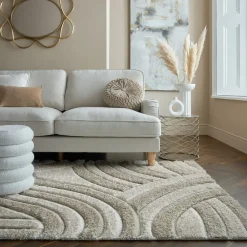 Teppich abstrakt 80 x 150 cm - NADD | ^ KADIMA DESIGN Online