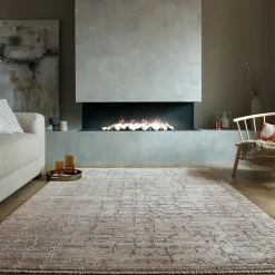 KADIMA DESIGN Teppich modern 120 x 170 cm - DALE | Taupe Clearance