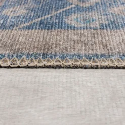 KADIMA DESIGN Teppich Orient 115 x 170 cm - HURST | Blau Sale