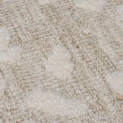 KADIMA DESIGN Teppich Rauten 120 x 170 cm - ARLEN | Creme Hot