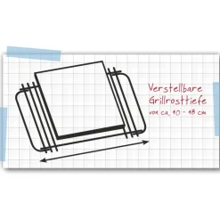 8570 Hauptrost für das eckige Rost-inRost-System 27 x27 cm ^ Tepro New